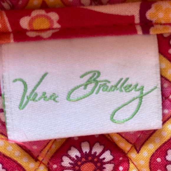 VERA BRADLEY RASPBERRY TOTE SHOULDER BAG PURSE - Picture 5 of 5